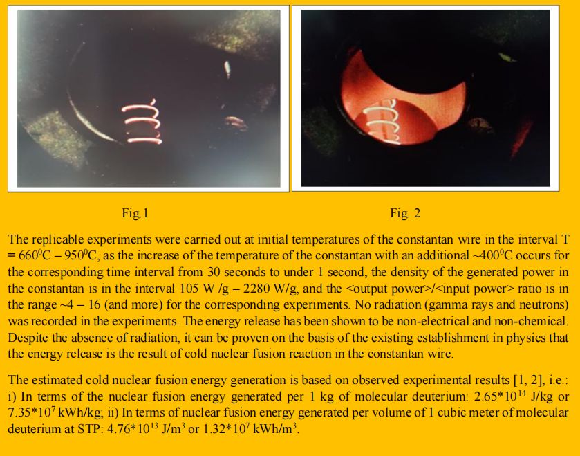 Star Fusion Technologies LENR - NOVEL ENERGY SOURCE